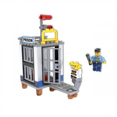Klocki Blocki MyPolice 2 W 1 78 el.