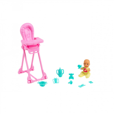LALKA ANLILY 30 CM. Z KRZESŁEM DLA DZIECKA