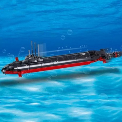 Klocki Sluban B0391 łódź podwodna jądrowa 193el.