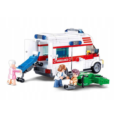 Klocki Sluban B1065 karetka ambulans 328el