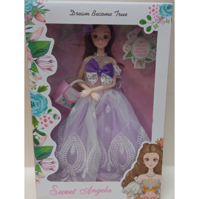 Lalka w eleganckiej balowej sukni 29 cm Sweet Angela 2489