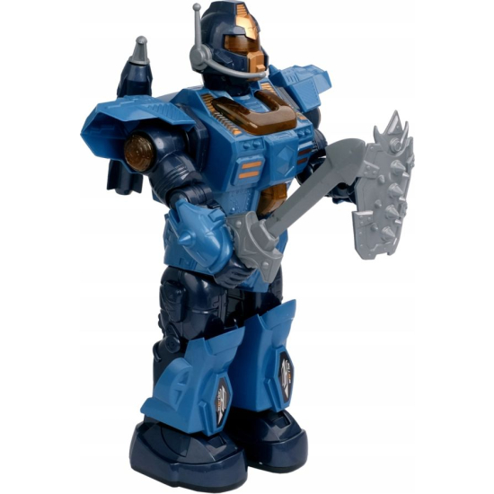 Duży robot dla dzieci z efektami świetlnymi i obrotem 360°