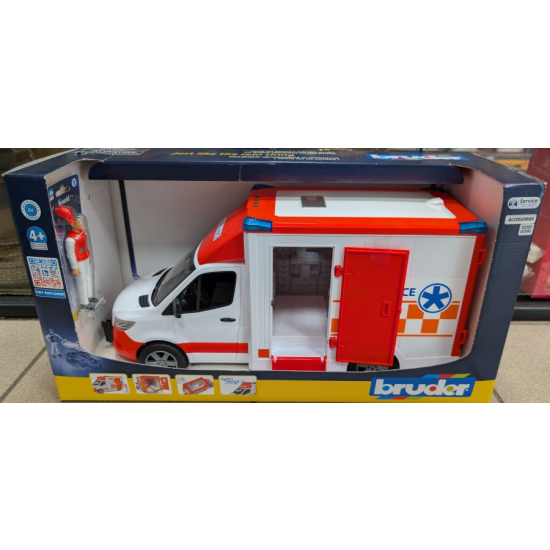 ambulans bruder w opakowaniu