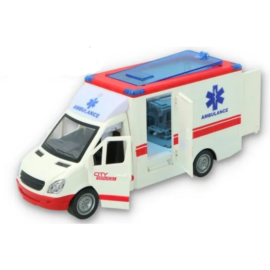 Zabawka karetka pogotowia ratunkowego skala 1:16