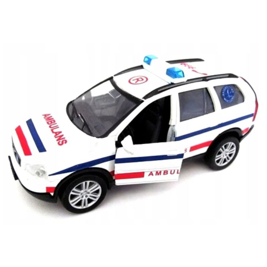 ambulans pogotowie ratunkowe zabawka metalowa