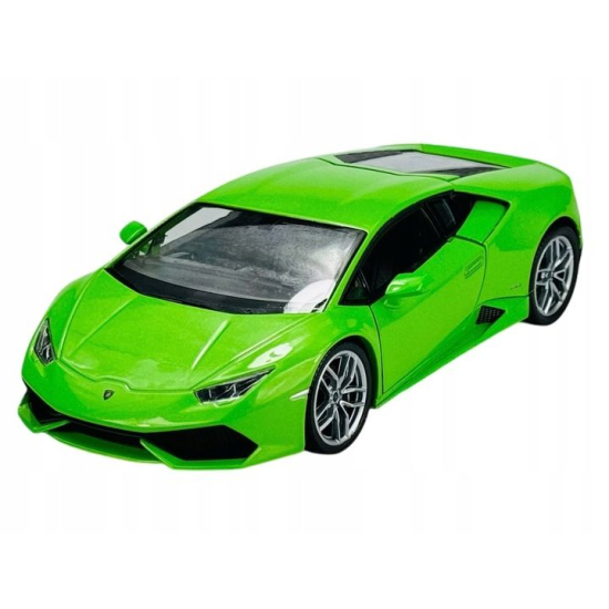 Lamborghini Huracán Welly zielony samochód kolekcjonerski
