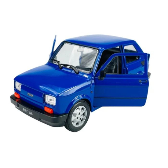 FIAT 126p Maluch WELLY model z otwieranymi drzwiami