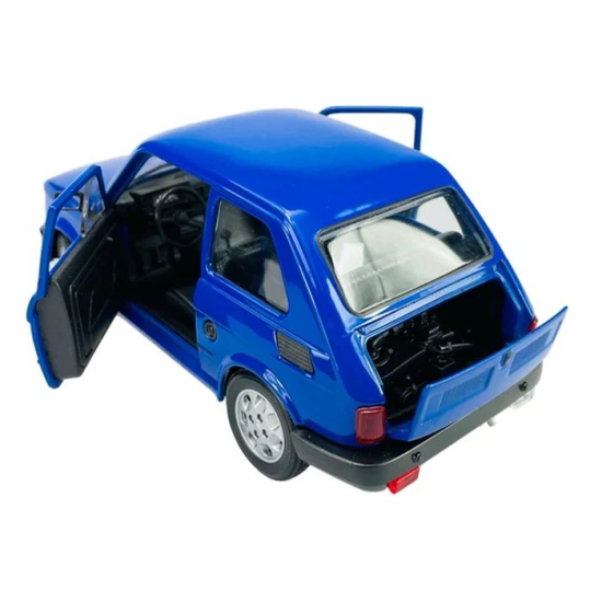 Model kolekcjonerski FIAT 126p PRL metalowy