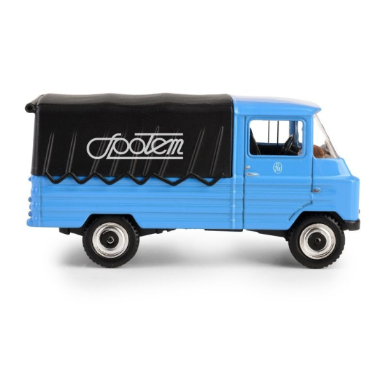 Model kolekcjonerski Żuk SPOŁEM DAFFI – widok z boku