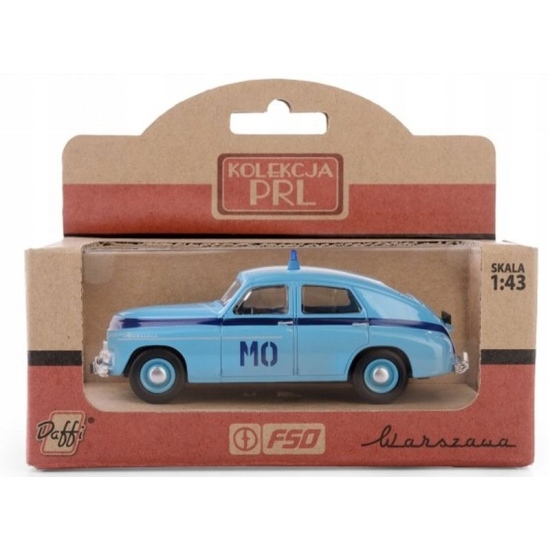 Model Warszawa M-20 Milicja Obywatelska PRL skala 1:43