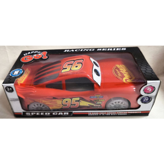 Auto wyścigowe na baterie z efektami świetlnymi i dźwiękowymi