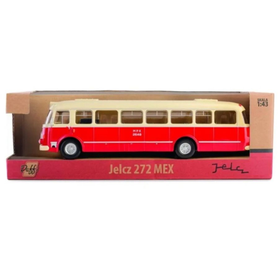 Jelcz autobus historyczny PRL model kolekcjonerski 1:43