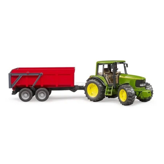 BRUDER Ciągnik John Deere 6920 z Przyczepą Wywrotką 1:16