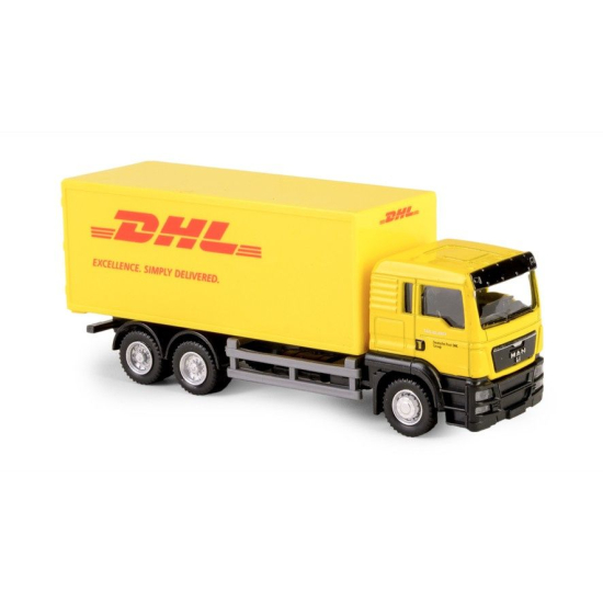 MAN DHL Daffi – metalowy pojazd dostawczy w miniaturze