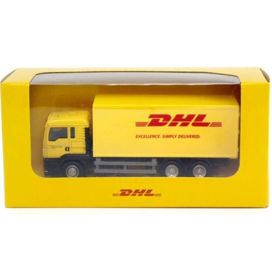 Ciężarówka MAN DHL – model metalowy 1:64 Daffi