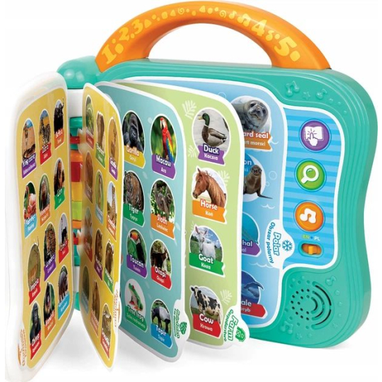 Książeczka 101 zwierząt – kolorowe strony i ilustracje