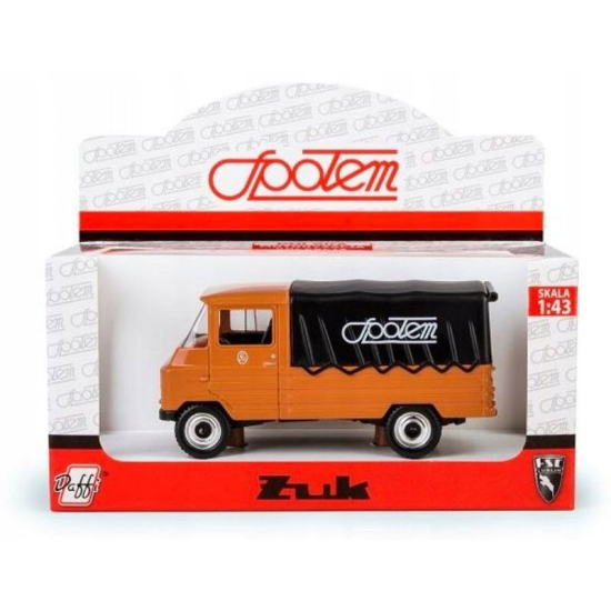 FSC Żuk Społem brązowy 1:43 – model metalowy Kolekcja PRL