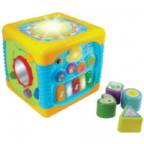 Muzyczna kostka Smily Play z pianinkiem i bębenkiem