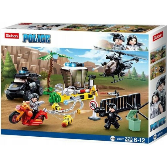 Sluban klocki policja pościg policji za przestepca b0772