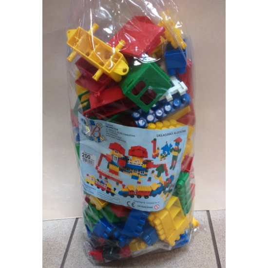 Klocki dla 2-latka i 3-latka – duży zestaw konstrukcyjny