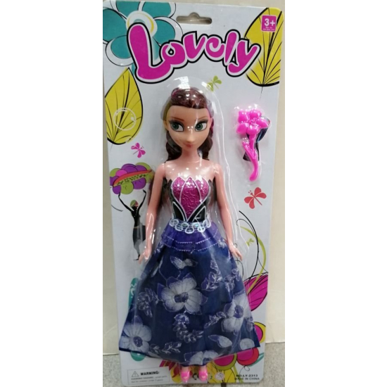 Lalka Lovely w eleganckiej sukni 6746N