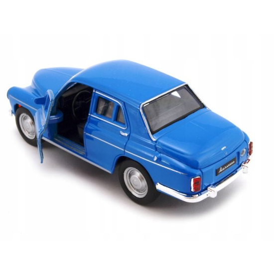 model kolekcjonerski Warszawa 224 Welly 1:24 widok z tyłu otwarte drzwi