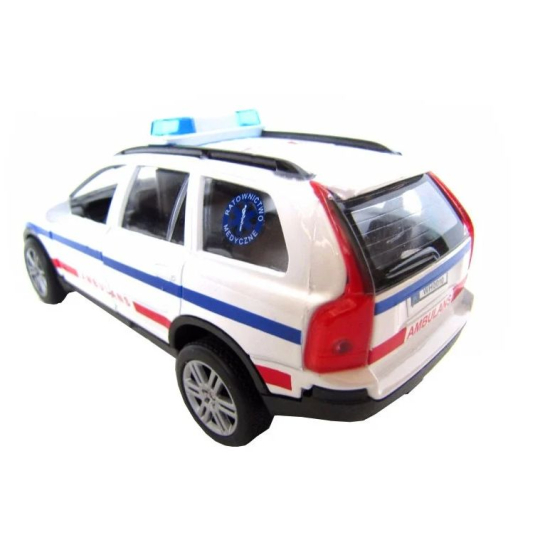 samochód pogotowia dla dzieci otwierane drzwi