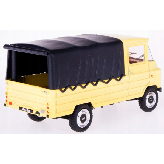 Żółty Żuk PRL – klasyczny samochód użytkowy w miniaturze