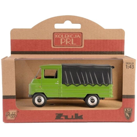 Żuk PRL zielony 1:43 – metalowy model kolekcjonerski