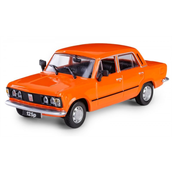 Model kolekcjonerski Fiat 125P MR PRL – widok z boku