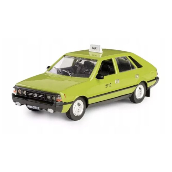 Model kolekcjonerski Polonez Taxi PRL – widok z boku