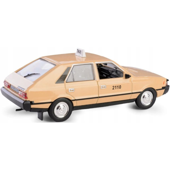 Metalowy Polonez Taxi PRL – realistyczne detale nadwozia
