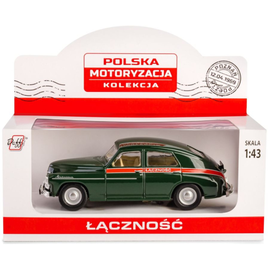 Warszawa M-20 Łączność model kolekcjonerski PRL skala 1:43