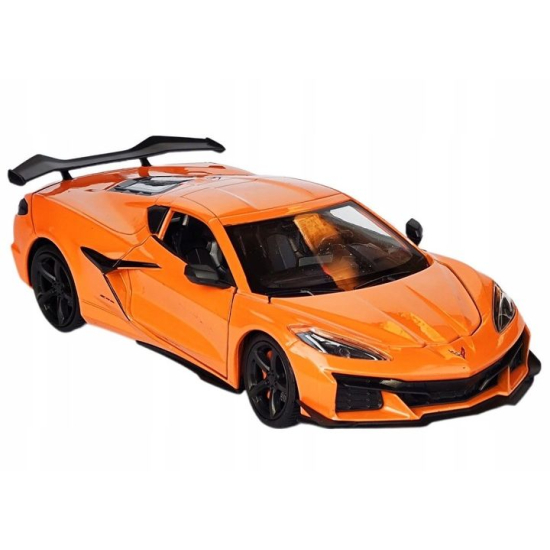 Chevrolet Corvette Z06 2023 model metalowy WELLY 1:24 przód