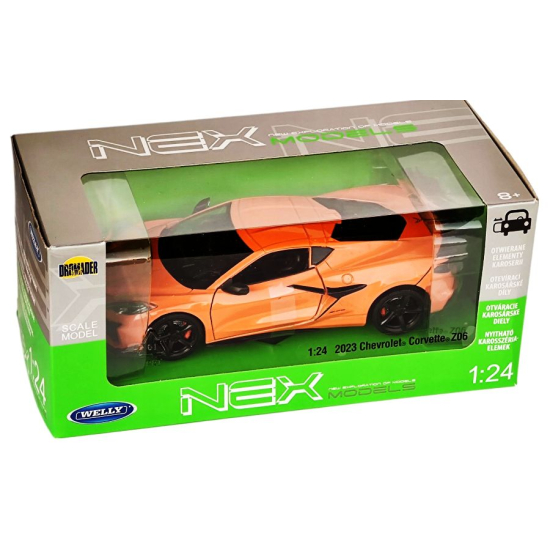 Chevrolet Corvette Z06 2023 otwierane drzwi model WELLY