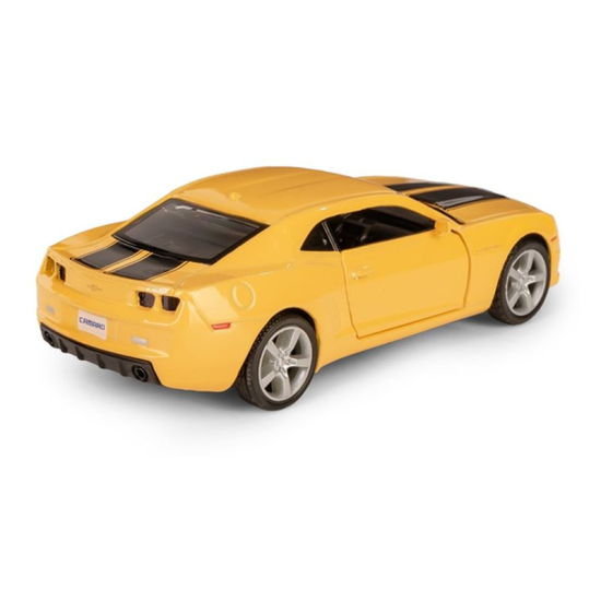 Metalowy Chevrolet Camaro 1:32 model pull back dla dzieci