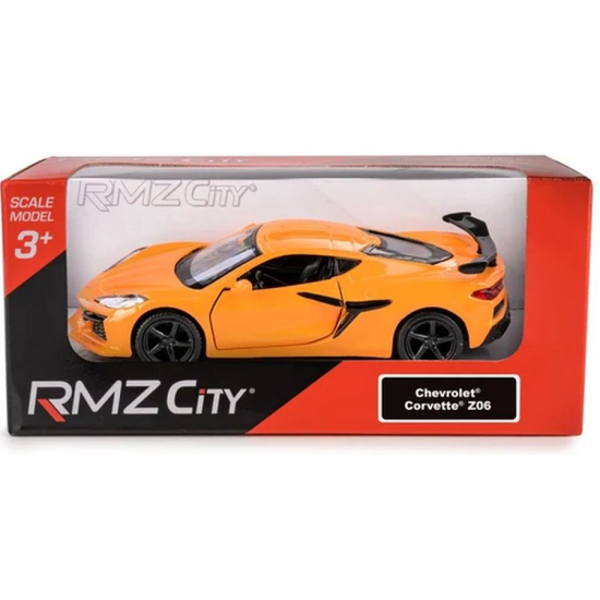 model-rmz-chevrolet-corvette-z06-2023-pomaranczowy-daffi