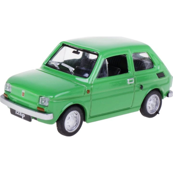 zielony Fiat 126p miniatura realistyczny model