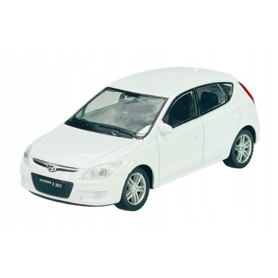 Hyundai i30 biały model samochodu kolekcjonerski