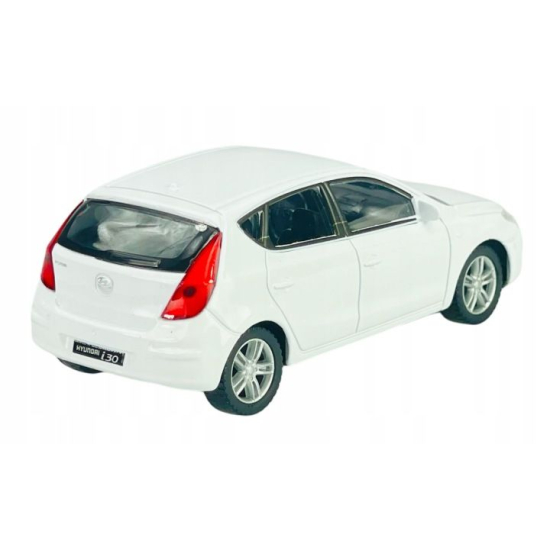 Biały Hyundai i30 metalowa miniatura samochodu
