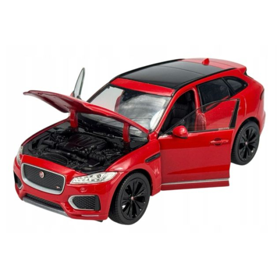 model Jaguar F-Pace 1:25 Welly czerwony SUV