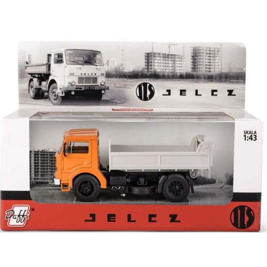 JELCZ 317 pomarańczowa wywrotka model kolekcjonerski 1:43 bok