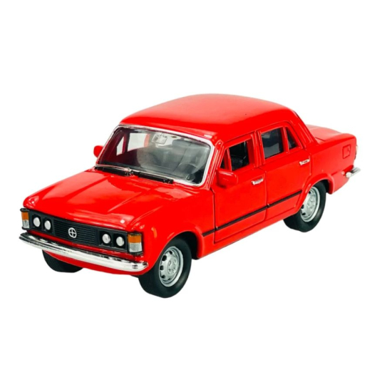 model samochodu Fiat 125p 1:34 z otwieranymi drzwiami