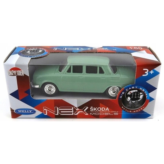 skoda 100 model kolekcjonerski z otwieranymi drzwiami