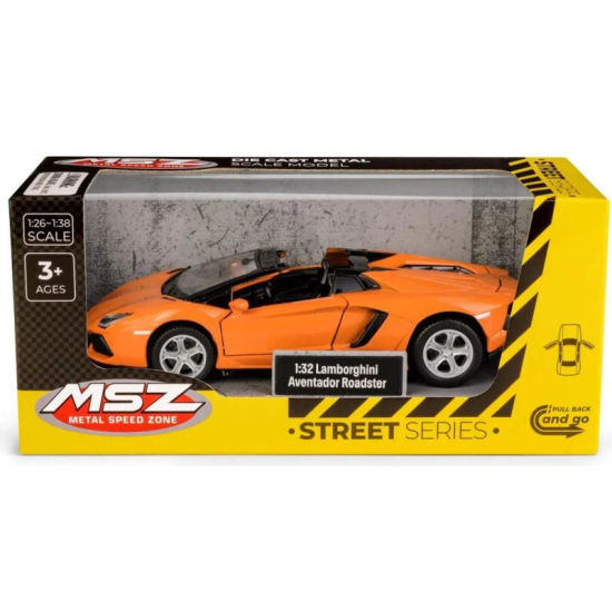 Lamborghini Aventador Roadster model 1 32 pomarańczowy MSZ
