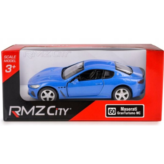 Model Maserati GranTurismo MC 2018 niebieski metalowy