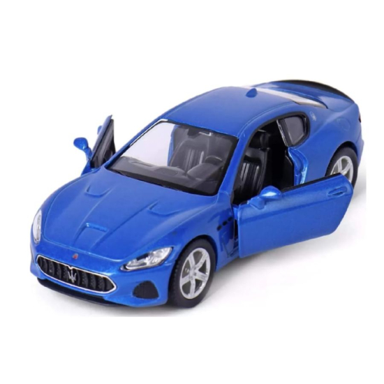 Maserati GranTurismo MC 2018 blue model samochodu
