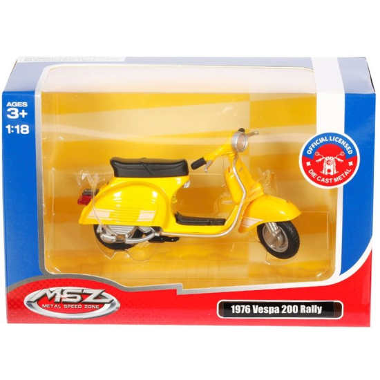 Vespa 200 1976 model kolekcjonerski metalowy skala 1:18