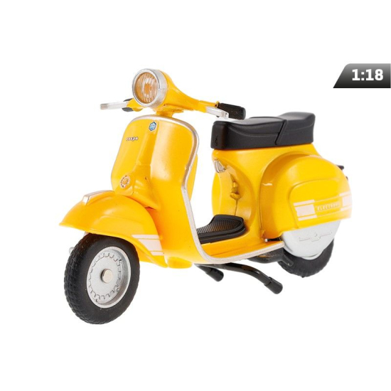 Model skutera Vespa 200 czerwony widok z boku