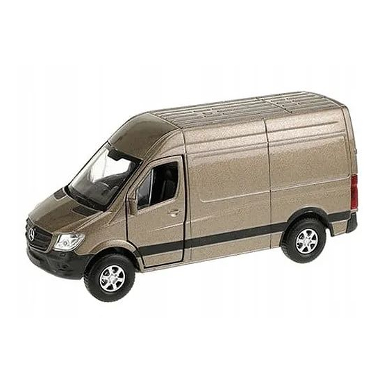 Mercedes Sprinter – metalowy model samochodu dostawczego widok z przodu